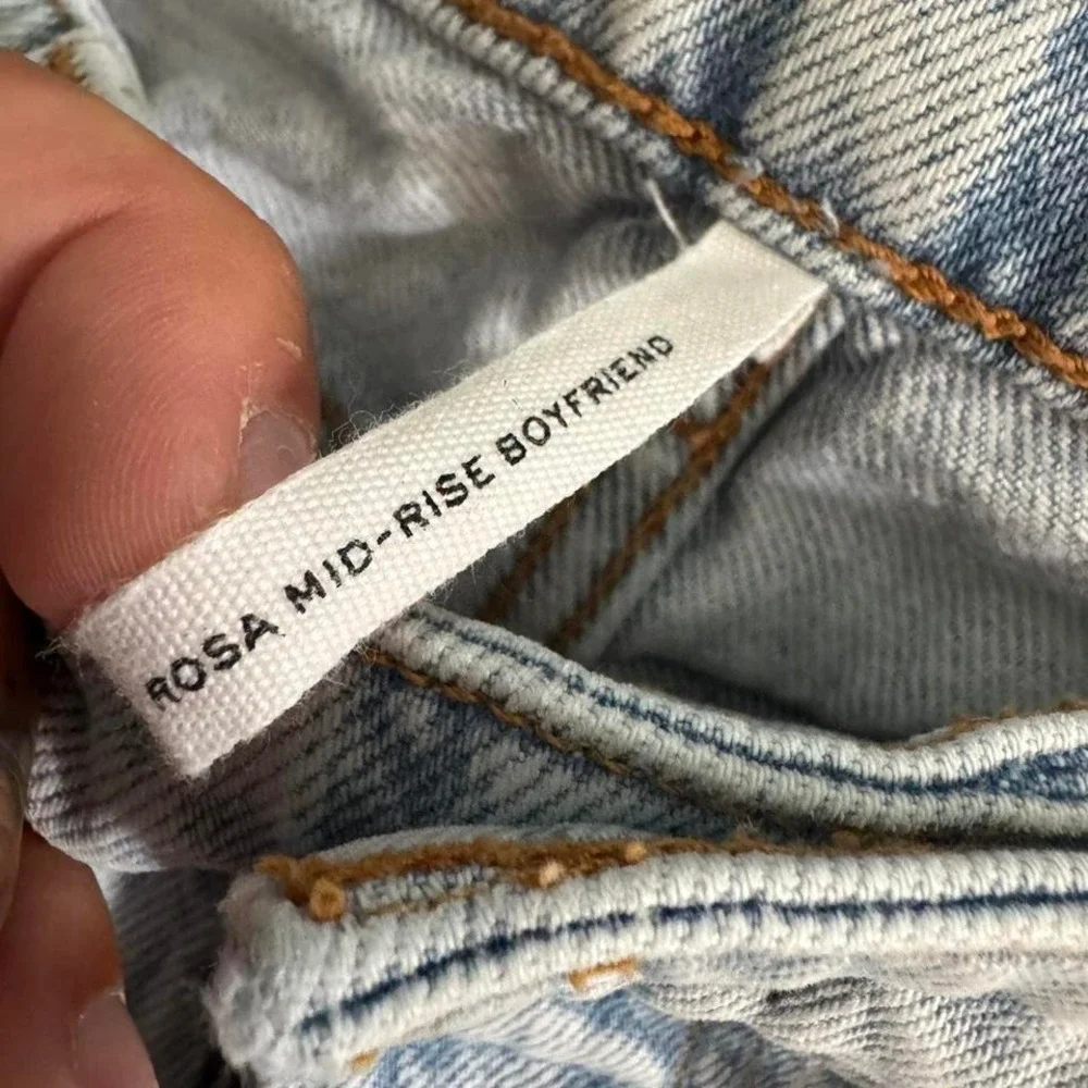 Rag & Bone Rosa Mid Rise Boyfriend - Picture 3 of 6